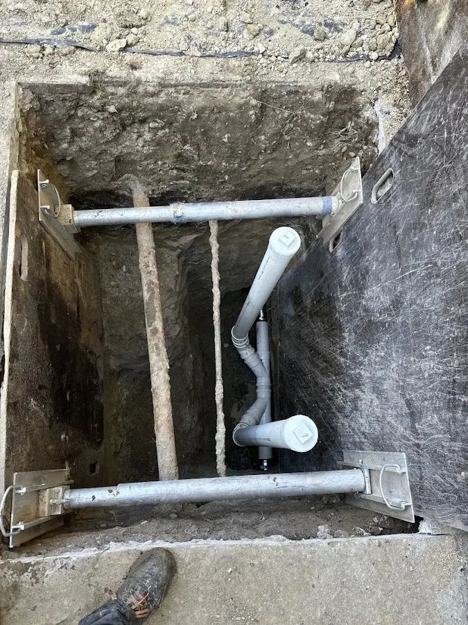 Experienced plumber completing Gas Line Repair work in Dimmitt